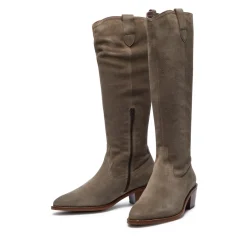 Altino Grey Suede Boots