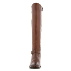 Arque Tan Leather Knee High Boots