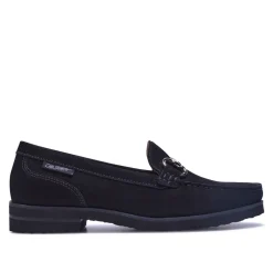 Aubrigo Black Suede Loafers