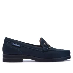 Aubrigo Navy Suede Loafers