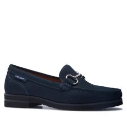 Aubrigo Navy Suede Loafers