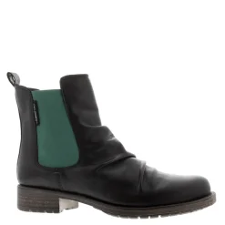 Cavalina Black Chelsea Ankle Boots