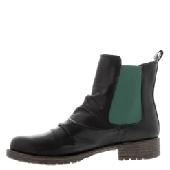 Cavalina Black Chelsea Ankle Boots
