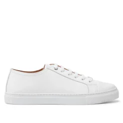 Corianne White Leather Trainers