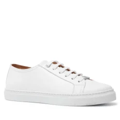 Corianne White Leather Trainers