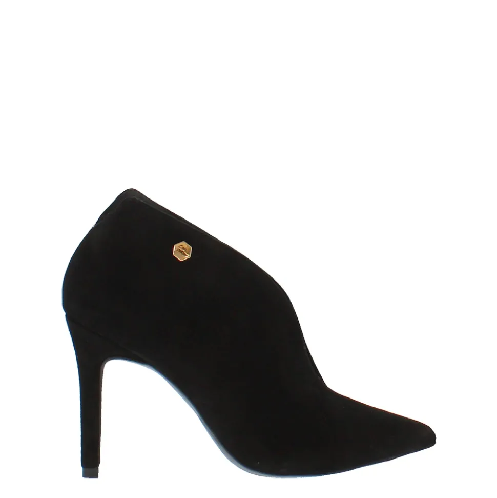 Dante Black High Heel Court