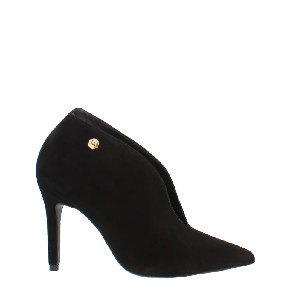Dante Black High Heel Court
