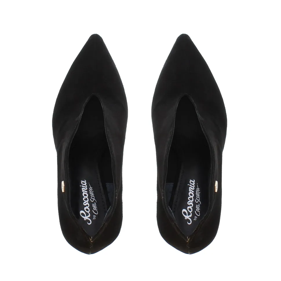 Dante Black High Heel Court