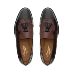 Elesta Two Tone Leather Oxford Style Loafers