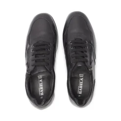 Ferrole Black Suede Trainers