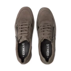 Ferrole Taupe Suede Trainers