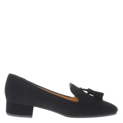 Fiadh Black Suede Loafers