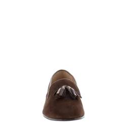 Fiadh Brown Suede Loafers