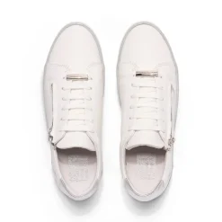 Fissato White Leather Trainers