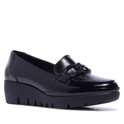 Forza Black Patent Leather Loafers