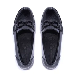Forza Black Patent Leather Loafers