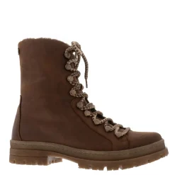 Granada Brown Leather Lace Up Ankle Boots