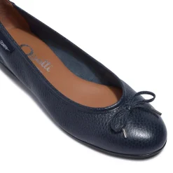 Hosanna Navy Leather Loafers