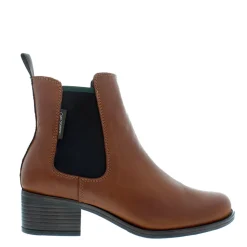 Jax Tan Leather Chelsea Boots