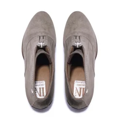 Kelania Grey Suede Ankle Boots