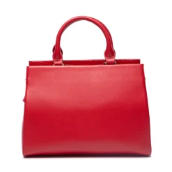 Kleo Red Croc Handbag