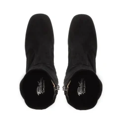 Lavora Black Platform Ankle Boots