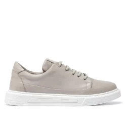 Lenotti Grey Leather Leisure