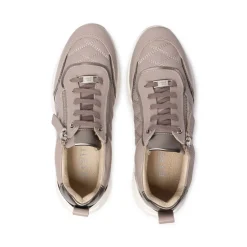 Lestina Grey Leather Leisure