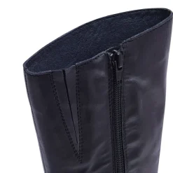 Lodeve Black Leather Ankle Boots