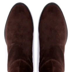 Lodeve Brown Suede Ankle Boots