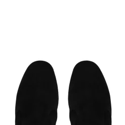 Mimosa Black Italian Suede Knee High Boots