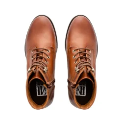 Ocean Tan Leather Lace Up Ankle Boots