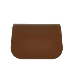 Orsina Tan Italian Leather Shoulder Bag