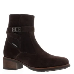 Pollenzo Brown Suede Ankle Boots