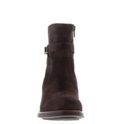 Pollenzo Brown Suede Ankle Boots
