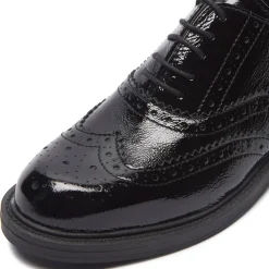 Pronto Black Leather Loafers