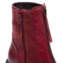 Ranzoni Bordo Leather Ankle Boots
