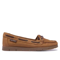 Renee Tan Nubuck Suede Loafer