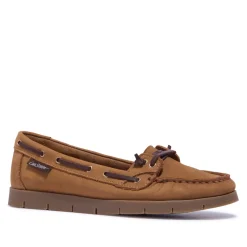 Renee Tan Nubuck Suede Loafer