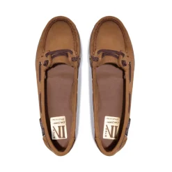 Renee Tan Nubuck Suede Loafer