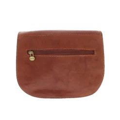 Rosalinda Tan Leather Cross-Body Bag