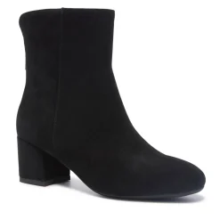 Sartina Black Suede Ankle Boots
