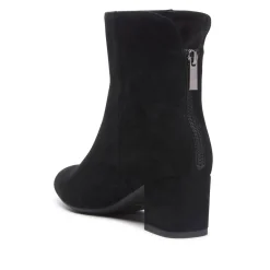 Sartina Black Suede Ankle Boots