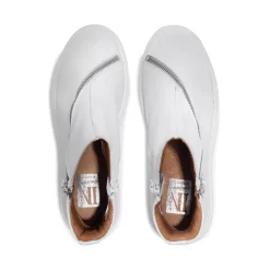 Serpa White Leather Trainers