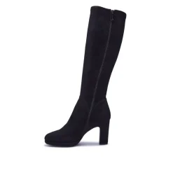 Soleste Black Stretch Long Leg Boot