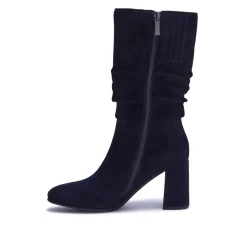 Tipici Navy Suede Ankle Boots