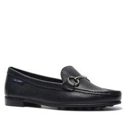 Veroso Black Leather Loafers